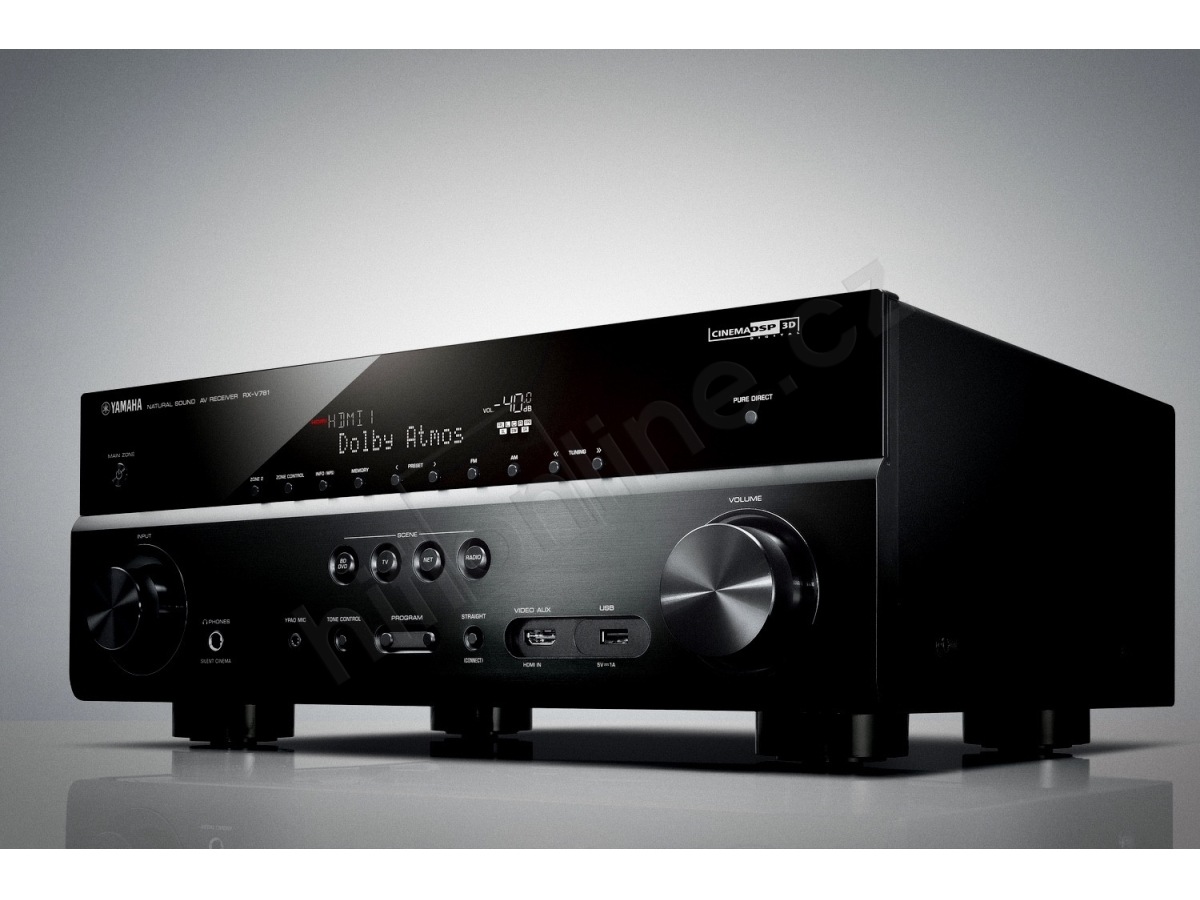 AV RECEIVER YAMAHA RX-V781 - 7.2 kanálový AV receiever s ...